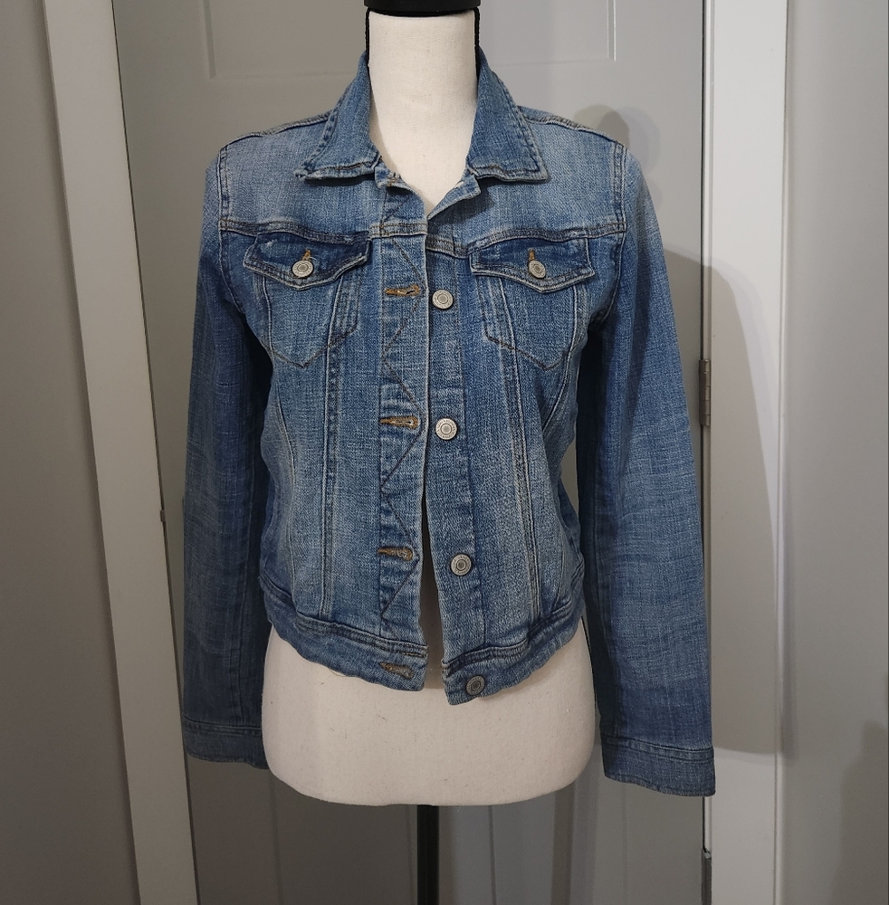 Eunina Denim Jacket Size small NWOT